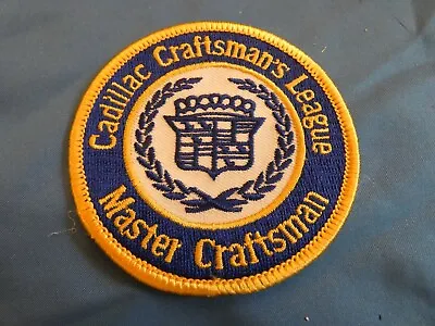 $7.93 • Buy Cadillac Master Craftsman League  Patch