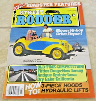 Vintage! Street Rodder Magazine Book March 1981-1939 Bantam Extra Roadster Stuff • $9.99