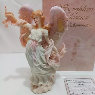 Seraphim Classics Angel By Roman Hope  Light In The Distance  Breast Cancer New • $59.99