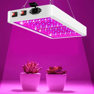 £11.29 • Buy LED Grow Light Panel Full Spectrum Hydroponic Plant Veg Flower Lamp Lighting