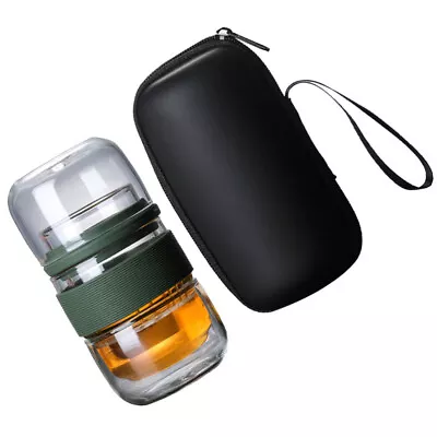 Tea Steeper Bottles Tea Filter Cup Set Travel Tea Tumbler Travel Coffee Tumbler • $18.90