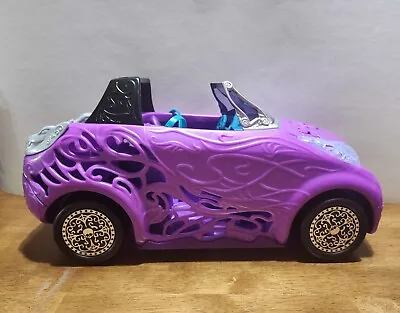 Monster High Scaris City Of Frights Purple Doll Car Vehicle Convertible EUC • $14