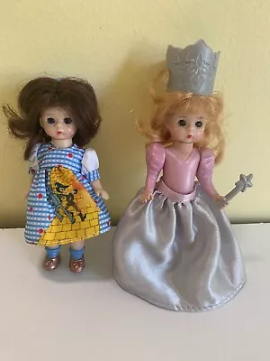 2008 McDonald's Madame Alexander Mini Dolls-Wizard Of Oz- Dorothy And Glenda  • $8.99