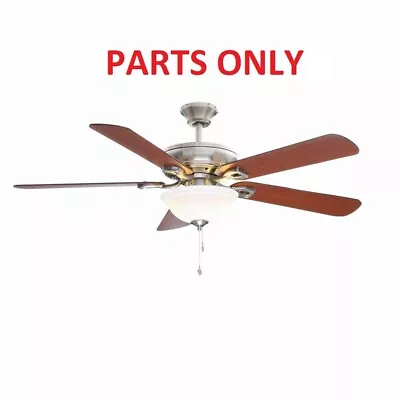 Rothley 52 In. Indoor Brushed Nickel Ceiling Fan  PARTS ONLY • $7.34