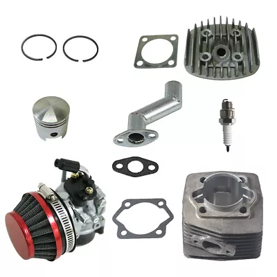 JRL Genuine Cylinder Carburetor Air Filter Rebuild Kit Motorized Bike 49cc 80cc • $49.99