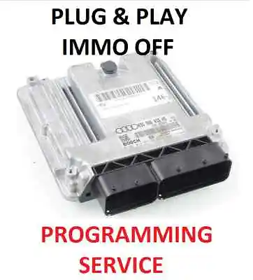 Immobilizer OFF Delete IMMO Off SERVICE For VW AUDI Volkswagen MED17 ME17 • $125