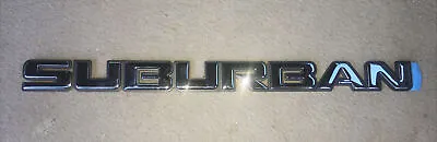 NEW OEM GM 2000-2006   Suburban   Chrome Emblem Badge Nameplate  • $24.99