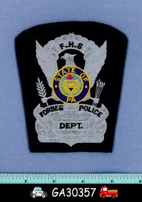 FORBES HEALTH SYSTEMS PENNSYLVANIA Hospital Police Shoulder Patch EMS MEDICAL • $4.99