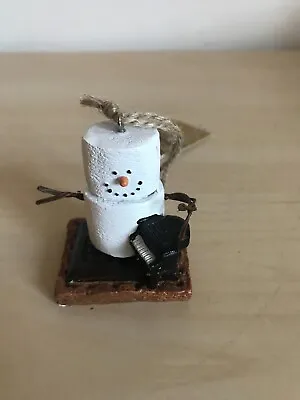 S'MORES Ornament Piano Player Snowman Midwest Seasons Cannon Falls • $6