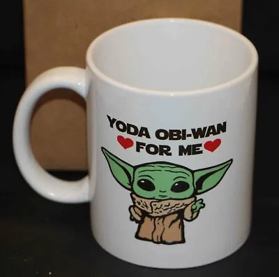 Funny YODA Coffee Mug Gift Star Wars Baby Yoda Obi-wan For Me • $10.97