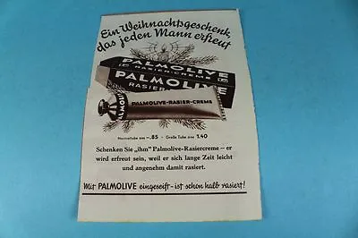 Advertising/Advertisement - Original 1953 - Palmolive Shaving Cream + Pot 54/S83 • $16.36