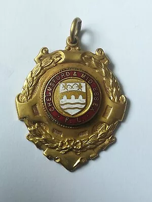 Chelmsford & Mid Essex Football League Old Medal. • £6.50