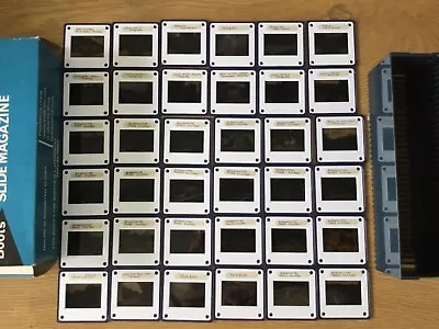 35mm SLIDES 36 DEVON TORQUAY BRIXHAM BABBACOMBE TORBAY SEA BOOTS MAGAZINE 1970-2 • £9.99