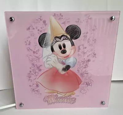 Unique Pink Girls Minnie Mouse Lamp Light Disney • $15
