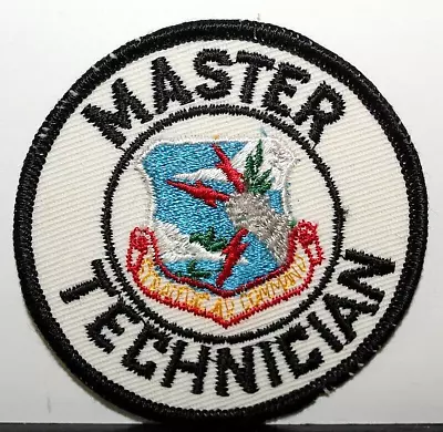 USAF US Air Force Strategic Air Command SAC Master Technician Full Colored Patch • $12