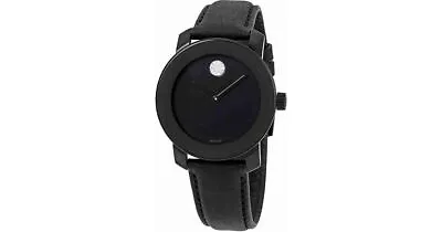 Movado Bold Black Dial Ladies Watch 3600483 • $219