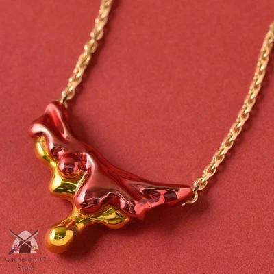 $221.99 • Buy EVANGELION Unit 02 Model Melty Melt Necklace Q-pot Asuka 