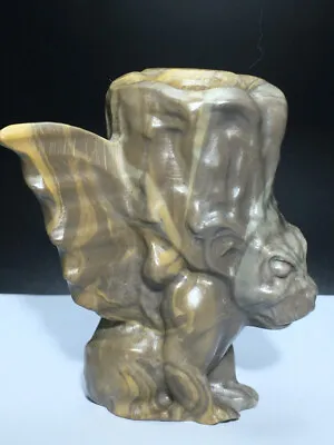 £58.55 • Buy 247g Natural Crystal.serpeggiante.Hand-carved. Exquisite Gargoyle.candlestick 47