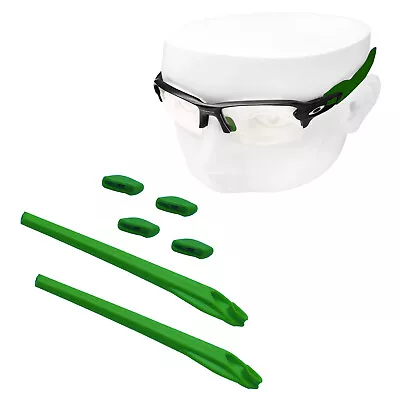 Max.Shield Dark Green Kit Replacement Earsocks &Nosepiece For-Oakley Flak 2.0 XL • $12.98