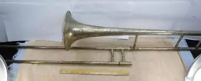 Vintage Martin Hand Crafted Dansant Trombone 95050 W/ Case Music Instrument • $269.95
