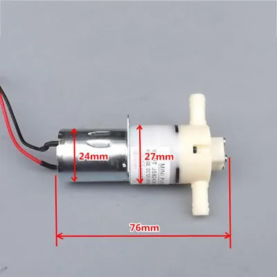 DC12V 24V TCS Micro Diaphragm Self Priming Pump High Pressure Water Suction Pump • $7.95