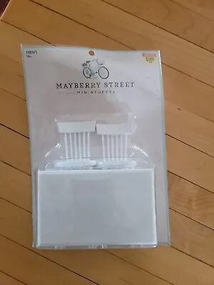 Mayberry Street Miniatures White Dining Table Set 2017 Hobby Lobby  • $16.99
