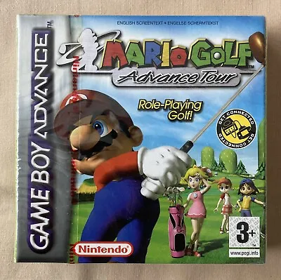Mario Golf Advance Nintendo Game Boy Advance Tour New Sealed • £197.95