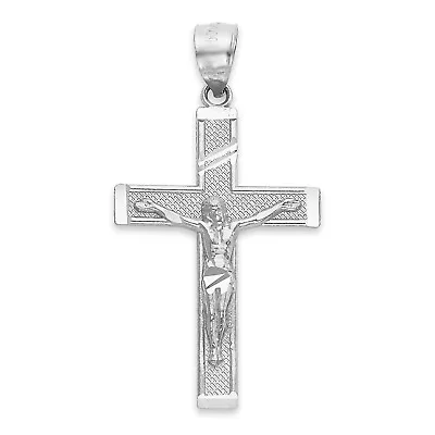 925 Sterling Silver Cross Pendant Crucifix Pendant Religious Jewelry For Men • $42.50