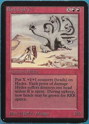 Rock Hydra Alpha PLD (Reserved List Vintage MTG Magic Card) (444804) ABUGames • $361.05