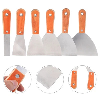 £12.42 • Buy 6 Pcs Putty Wall Scraper Flexible Paint Scrapers Cutting Machine