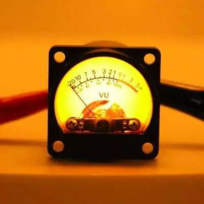 35mm VU Panel Meter Backlit Dial Type Level Amplifier Gauge For Audio System • $11.14