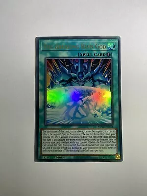 MP22-EN274 The Breaking Ruin God Ultra Rare 1st Edition YuGiOh Card • £0.99