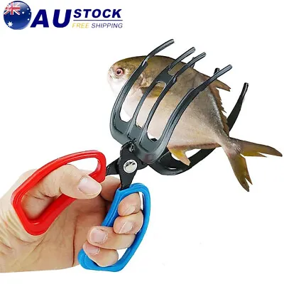 Fishing Pliers Gripper Metal Fish Control Clamp Claw Tong Grip Forceps Tackle AU • $18.76