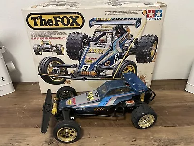 Vintage TAMIYA THE FOX RC  1/10  Model 5851 • $185