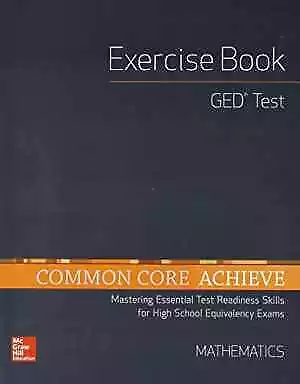 Common Core Achieve GED Exercise Book - Paperback By Contemporary - Good • $6.58