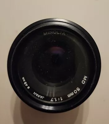 Minolta MD 50mm F1.7 Lens Manual Focus Lens • $29.99