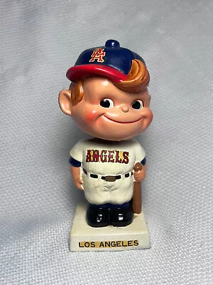 1960's Los Angeles LA Angels Bobblehead Nodder MLB Baseball Vtg Sports Figure • $299.95