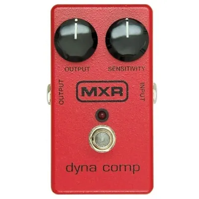 Dunlop MXR M102 Dyna Comp Compressor Guitar Effects Pedal Red • $99.99