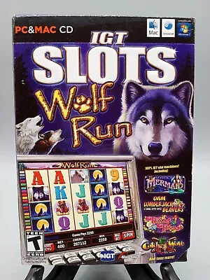 IGT SLOTS: Wolf Run (PC CD For Windows And Mac 2010) Rated T; Masque Publishing • $4.97