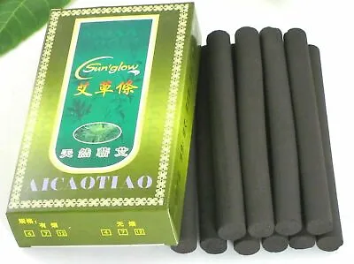 1 Box 10 Pcs Traditional Smokeless Moxa Stick Moxa Roll Moxibustion • $7.48