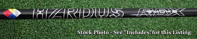 Project X HZRDUS RDX Black Driver Shaft 60g 6.0 Stiff Flex W/Tip & Grip NEW • $99.95