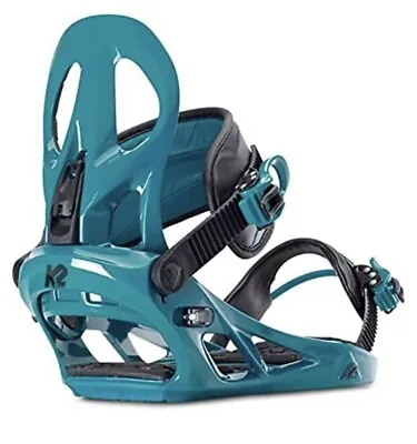 K2 Sonic Snowboard Binding NEW Size L 8-11 Adult 12+ Color Teal/sarcelle 2016 • $150
