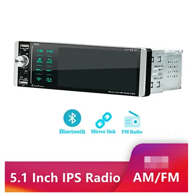 Bluetooth Car Radio 1DIN Stereo Receiver MP3 MP5 Player Smart AI Voice Assistant • $66.21