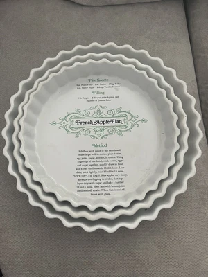 £20 • Buy Tart, Flan And Quiche Ceramic Dish Set