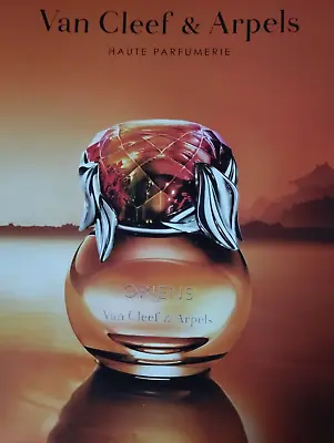Van Cleef £ Arpels Vintage Print Ad !!   ORIENS Perfume For Women   • $6.50
