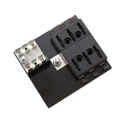 Speed Tech E-370265 ATO ®/ ATC ® Fuse Block Panel 6 Blade/Gang 12 Volt W/Grounds • $17.85