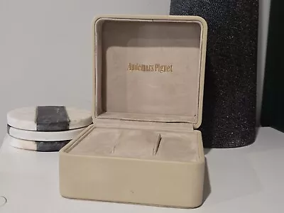 Audemars Piguet Vintage Beige Watch Box For Royal Oak 1980s Leather Suede • $500