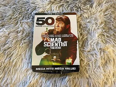 Mad Scientist Theatre: 50 Movie Collection (DVD & Digital 201610-Disc Set) NEW • $15