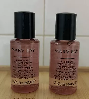 BRAND NEW FORMULA Mary Kay Oil-Free Eye Makeup Remover Travel Size - Lot Of 2 • $14.50