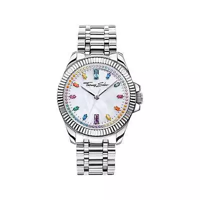 Genuine THOMAS SABO Watch For Women Divine Rainbow Silver-coloured • $849